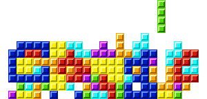 25 years of Tetris Google logo