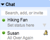 More friends are more fun. Gmail welcomes your AIM® friends.