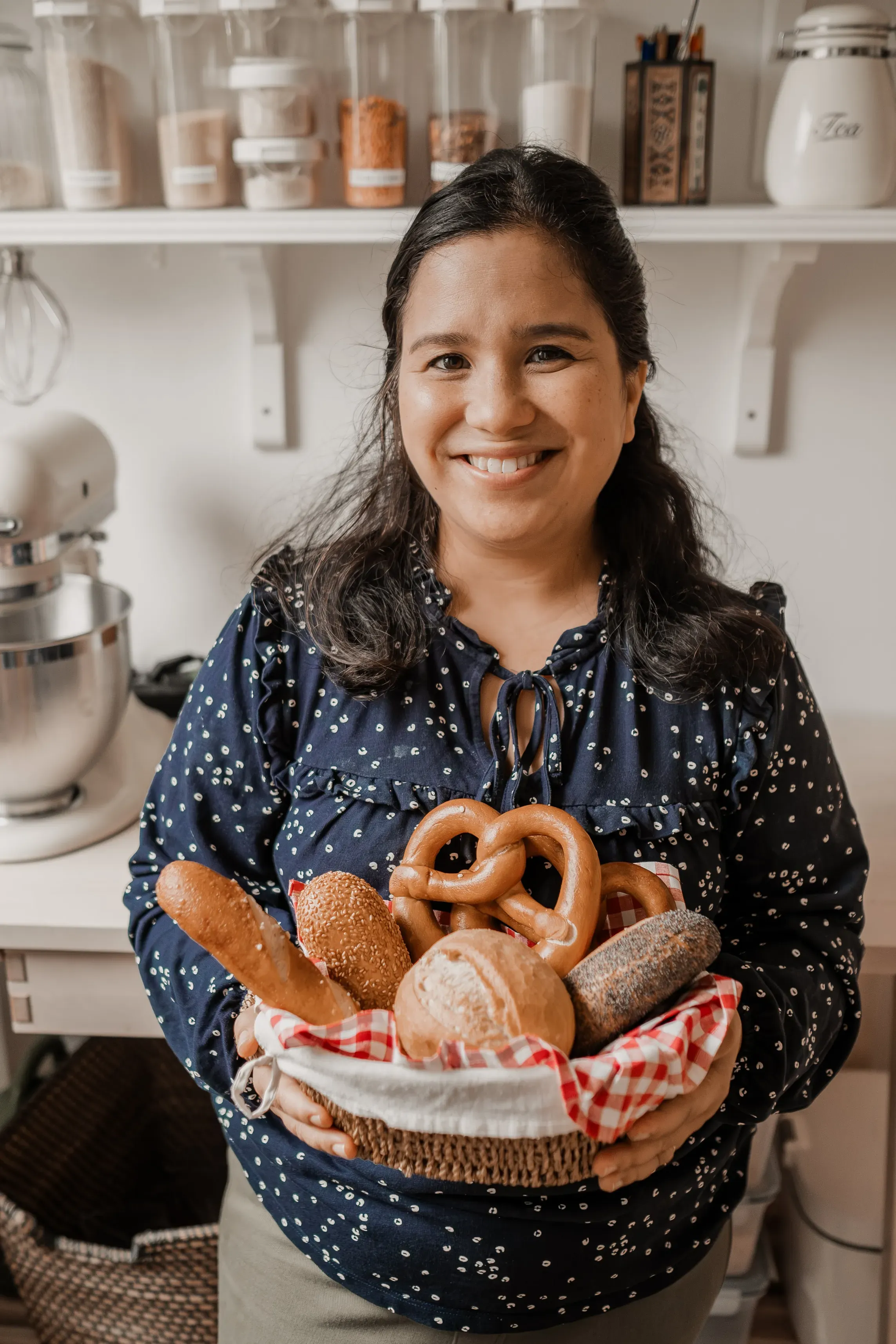 Marita’s basket of German breads