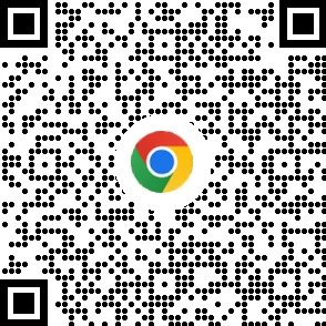 QR-code om de Chrome-browser te downloaden naar mobiele apparaten