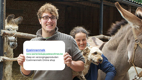 Marie and Corentin, Owners – Asinerie du Pays des Collines