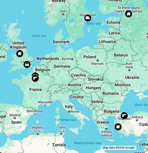Aanslagen in Europa in 2017 - Google My Maps